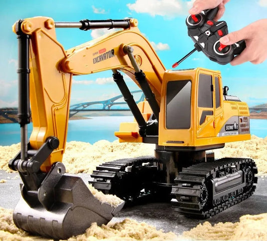 RC Model Excavator Toy
