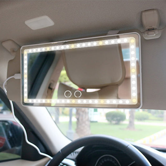 Kloset Kawaii™ Universal Car LED Touch Screen Makeup Mirror